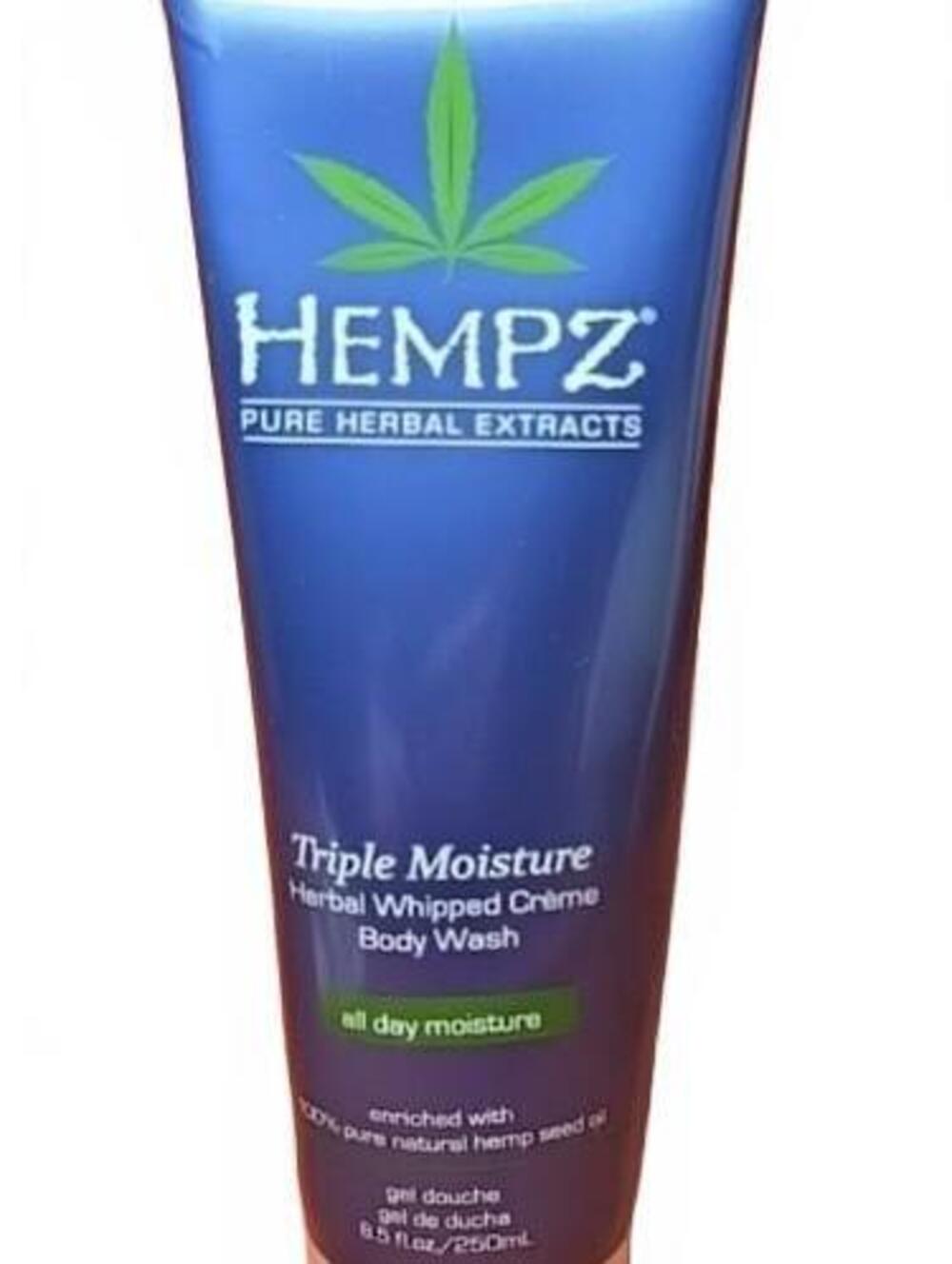 Hempz Triple Moisture Herbal Whipped Crème Body Wash ~ 8.5oz ~ Discontinued
